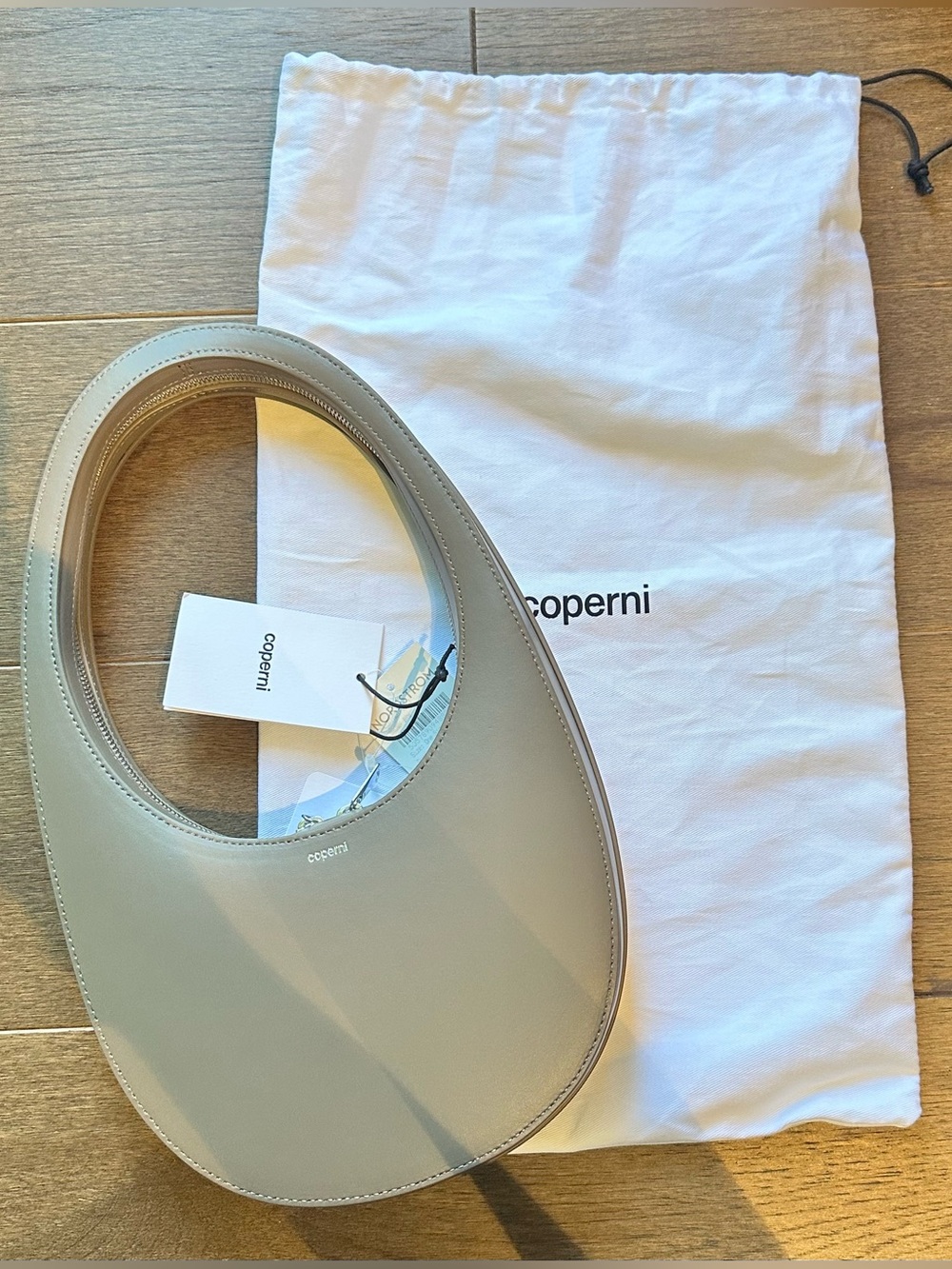 BNWT Authentic Coperni Swipe bag in Brown